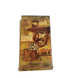 Vintage the Ballad of Cable Hogue VHS Jason Robards